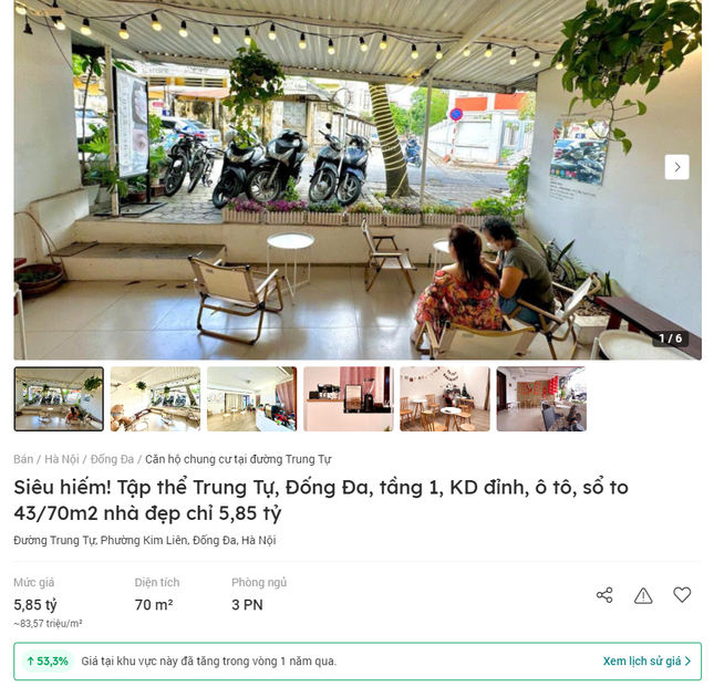 Nhà tập thể cũ giá cao nhưng vẫn được ‘săn đón’-2