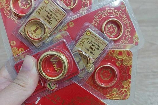 Giá vàng nhẫn bất ngờ giảm