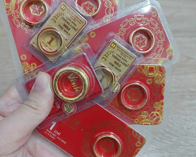 Giá vàng nhẫn bất ngờ giảm-1
