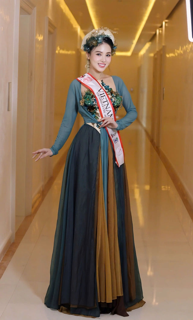 Những bộ cánh giúp á hậu Đỗ Hà Trang ghi điểm tại Hoa hậu Hoàn cầu quốc tế 2024-3