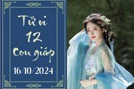 Tử vi 12 con giáp hôm nay ngày 16/10/2024: Thìn khó khăn, Tuất chậm trễ