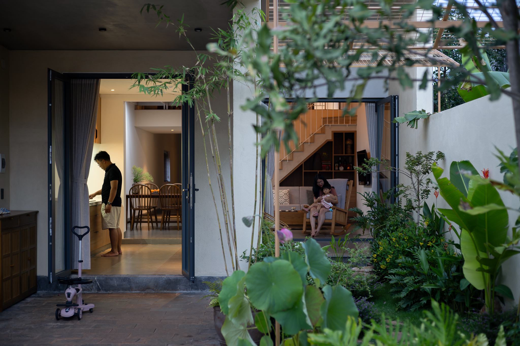 Tổ ấm nhỏ của gia đình 3 người khiến nhiều người mê mẩn-5