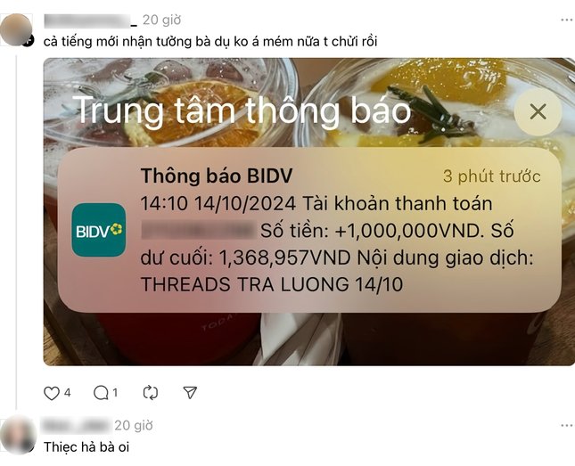 Sự thật Threads trả lương tràn lan trên mạng, cần tỉnh táo để không bị lừa!-1