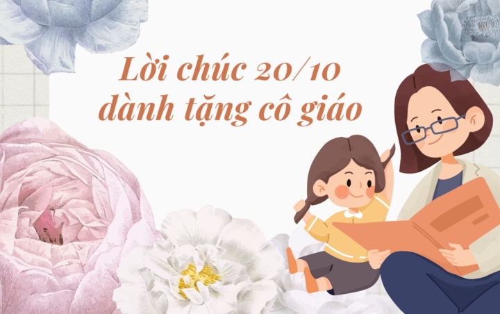 Lời chúc ngày 20/10 hay, ý nghĩa dành cho cô giáo-1