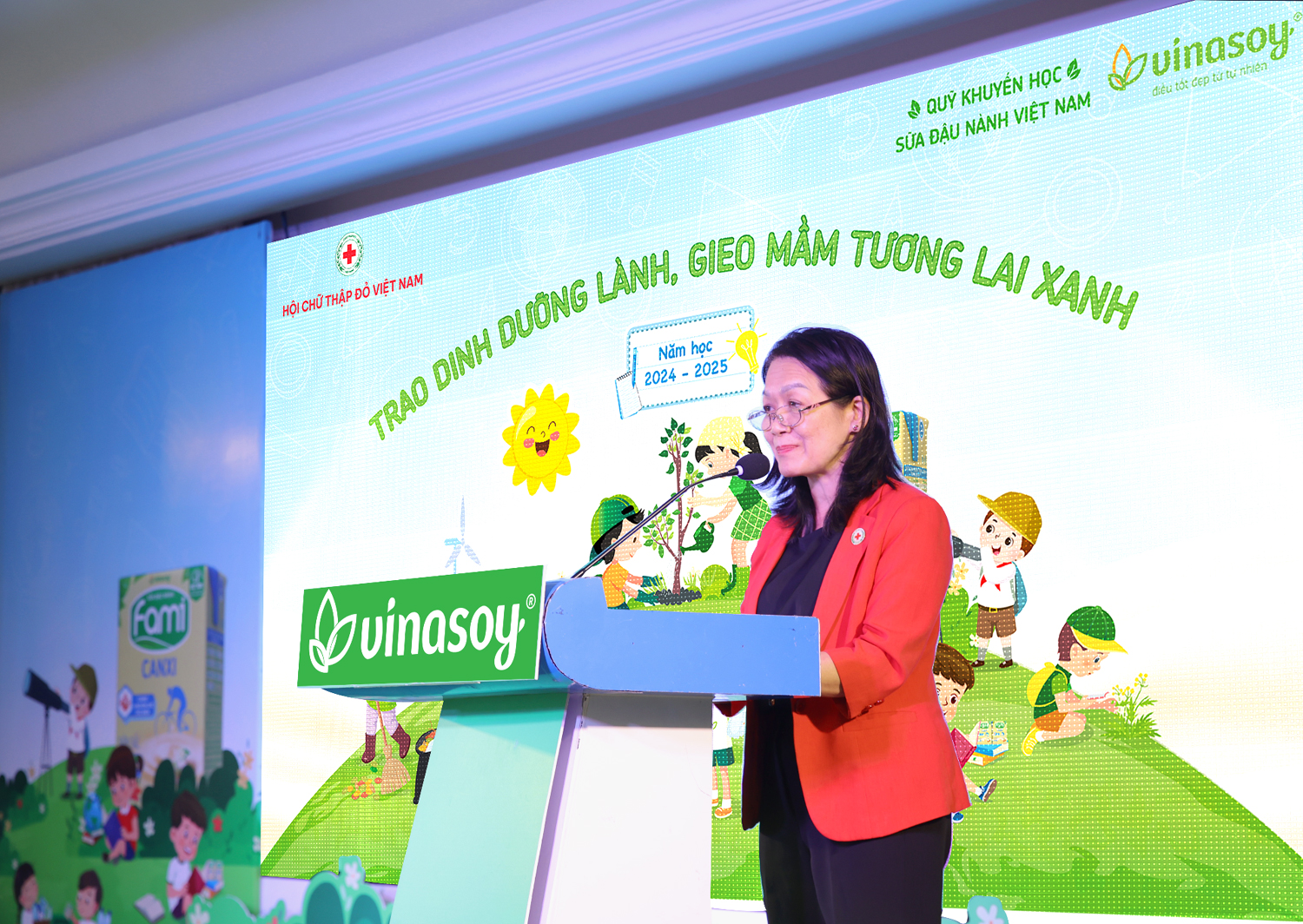 Khởi động chương trình ‘Sữa đậu nành học đường’ năm học 2024 - 2025-4