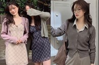 5 cách diện cardigan lửng trẻ trung trong mùa thu