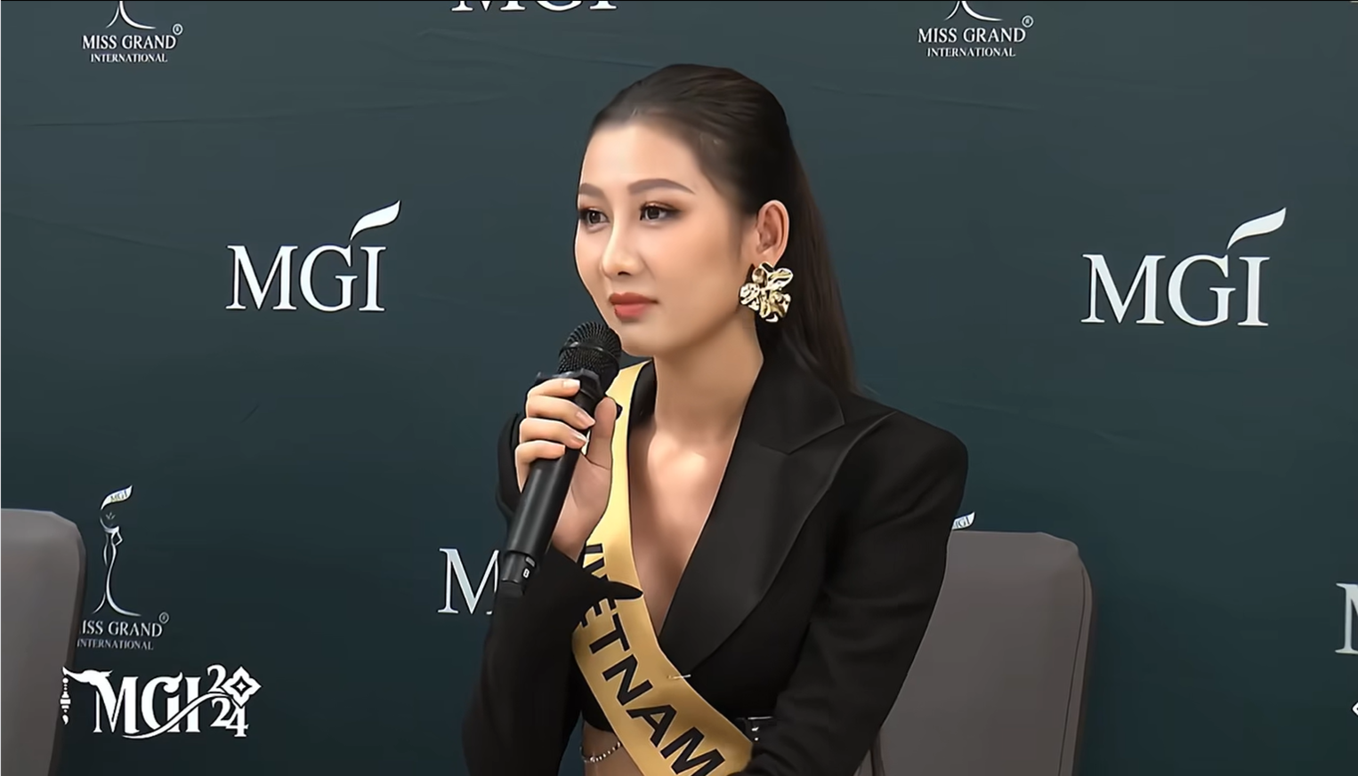 Hoa hậu Quế Anh tự tin hát hay hơn Thùy Tiên-1