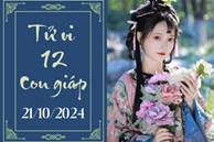 Tử vi 12 con giáp hôm nay ngày 21/10/2024: Thìn thuận lợi, Ngọ chậm trễ