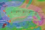 Bão Trà Mi khả năng hướng vào miền Trung, gây mưa lớn diện rộng