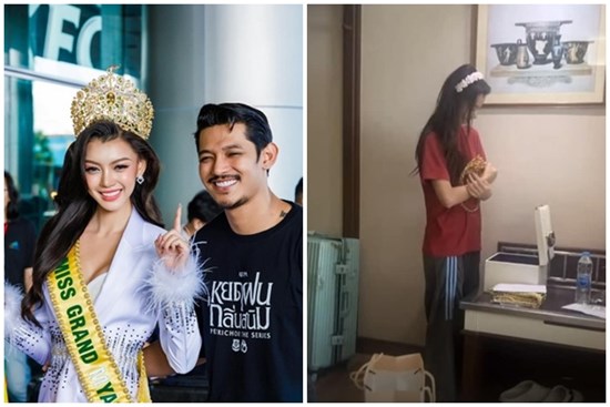 Sốc với hình ảnh được cho là đại diện Myanmar sau khi thành Á hậu Miss Grand