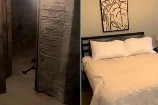 Cô gái sợ hãi khi phát hiện ra căn phòng bí mật trong căn nhà thuê