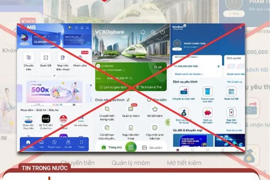 Người dùng Việt cảnh giác với thủ đoạn lừa cài app ngân hàng giả mạo