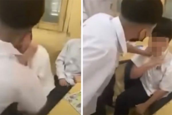 2 nữ sinh bị 2 nam sinh đâm trọng thương sau giờ chào cờ-1