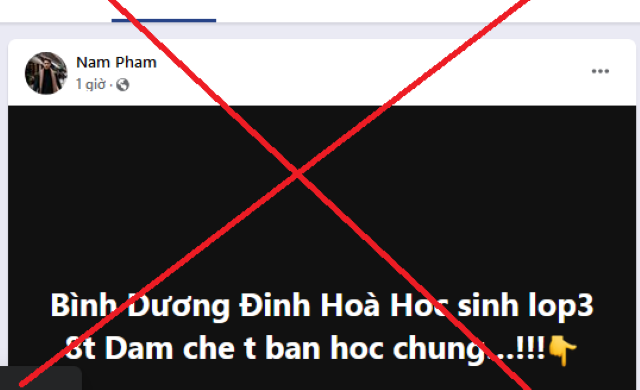 Phạt 7,5 triệu đồng người đăng tin đồn ‘học sinh lớp 3 đâm chết bạn’-2