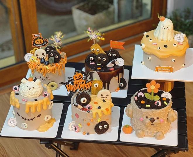 Dân mạng so tài bằng các mâm tiệc Halloween nhìn là giật mình-16