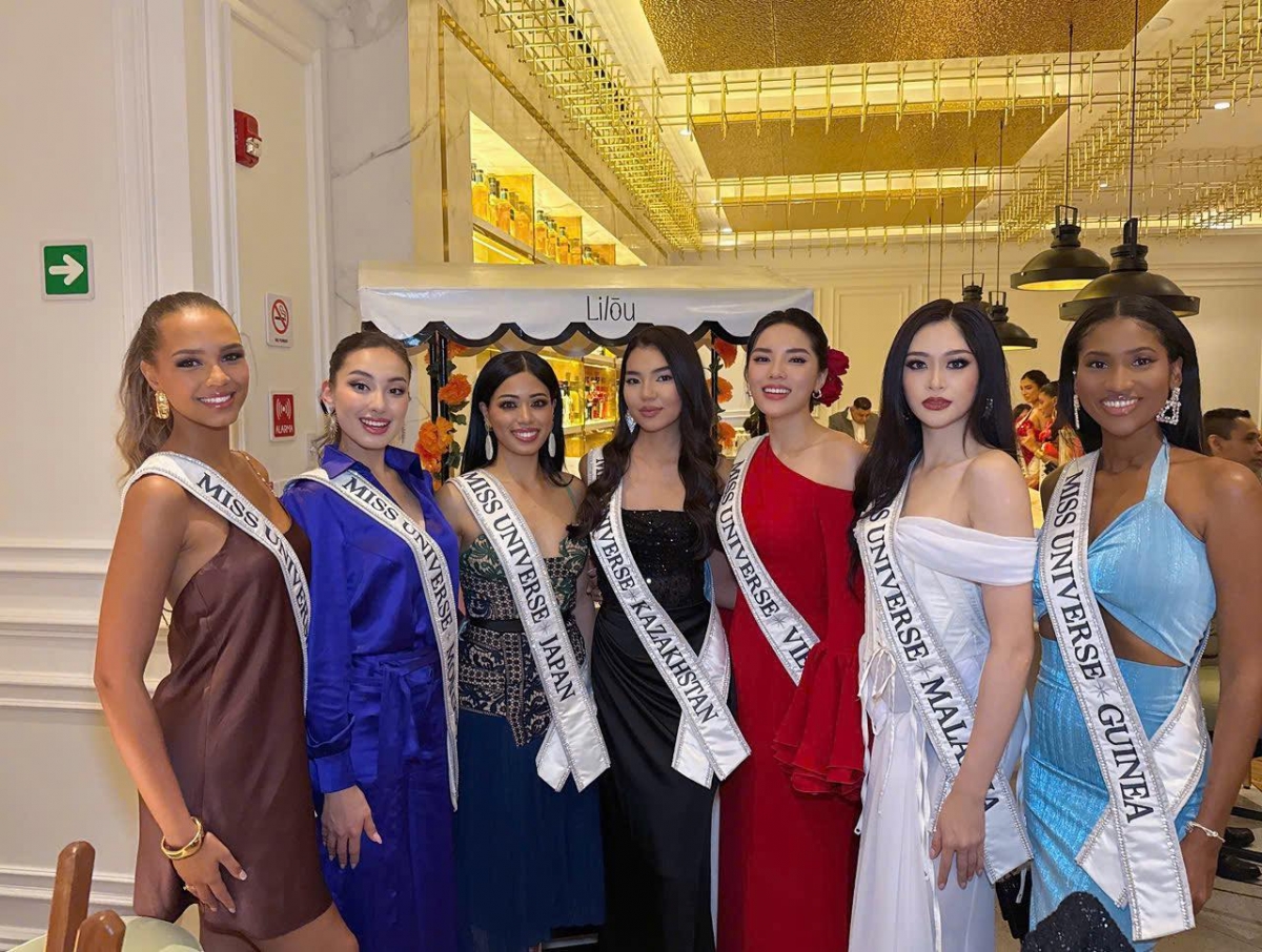 Kỳ Duyên nhận mưa lời khen khi vừa nhập cuộc Miss Universe 2024-2