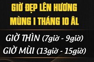 3 điều cần biết khi cúng lễ ngày mùng 1 tháng 10 âm lịch để chiêu tài đón cát, bình an, may mắn