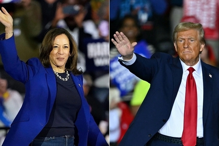 Ông Trump và bà Harris chạy nước rút vận động ở bang chiến địa sát ngày bầu cử-1