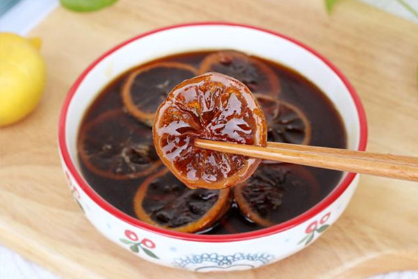 Cách ngâm chanh đào đường phèn mật ong chữa ho-3