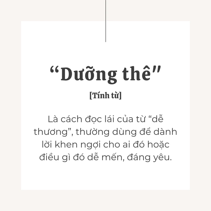 Giải mã từ điển gen Z: Dưỡng thê là gì?-2