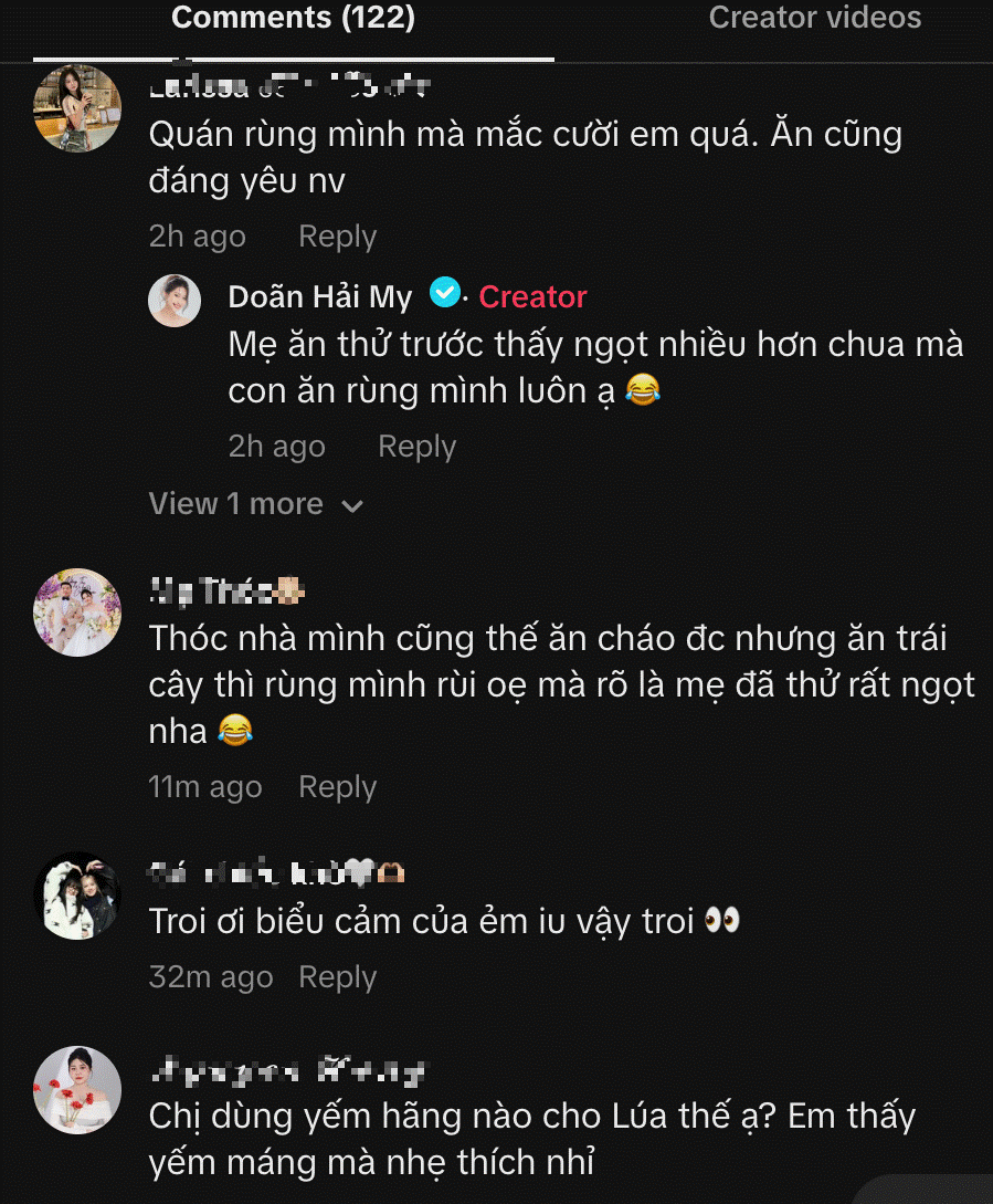 Biểu cảm đáng yêu của nhóc tỳ nhà Đoàn Văn Hậu - Doãn Hải My-2