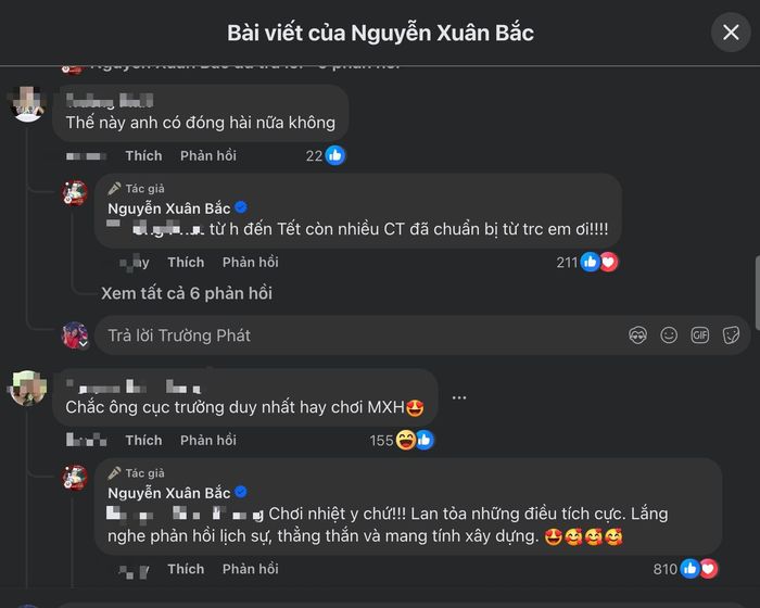 Phản ứng của Xuân Bắc khi được khen là Cục trưởng chăm chơi mạng xã hội nhất-2