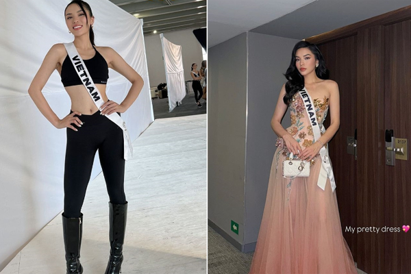 Kỳ Duyên thất lạc hành lý trước ngày thi quan trọng ở Miss Universe 2024-2