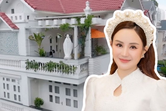 Hé lộ không gian sống và cơ ngơi đồ sộ, Vy Oanh giàu có mức nào?