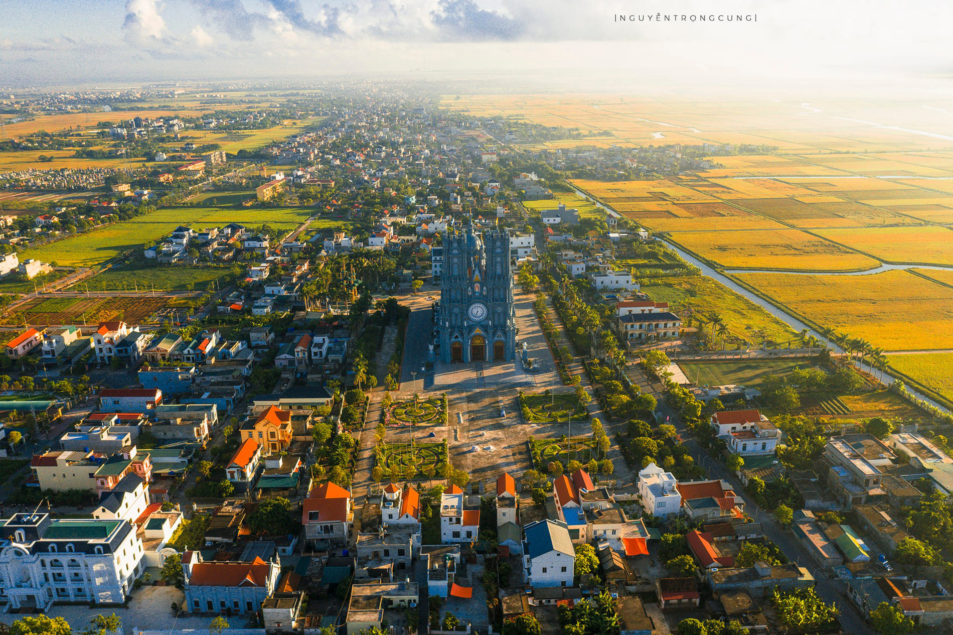 Điểm đến đẹp lạ ở Thái Bình, khung cảnh tựa như trời Âu, hút khách check-in-1