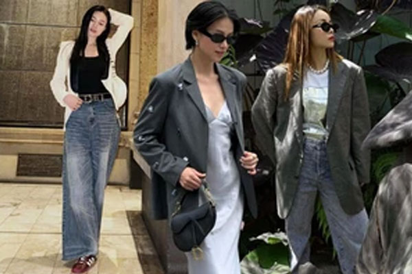 Phối áo blazer cho người thấp-5