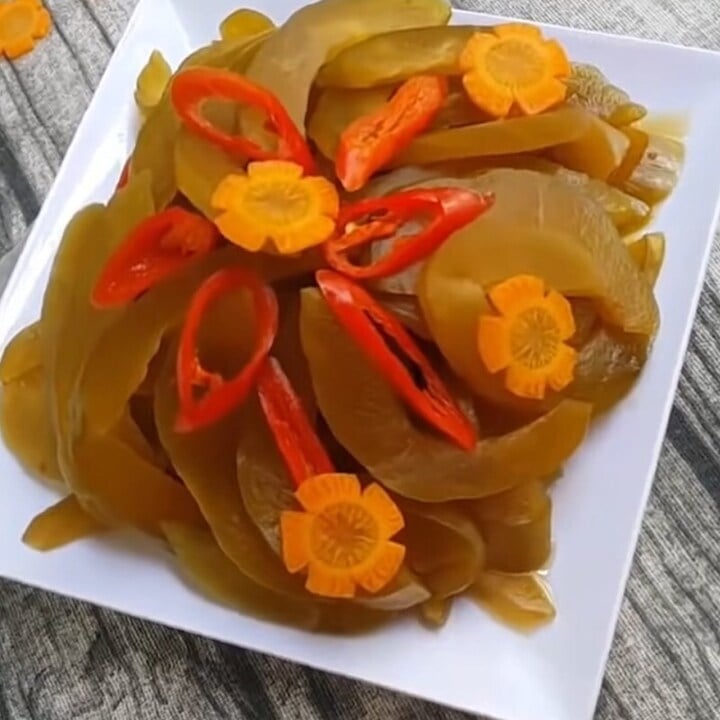 Cách làm dưa mắm miền Tây chua chua ngọt ngọt ăn là ghiền-1