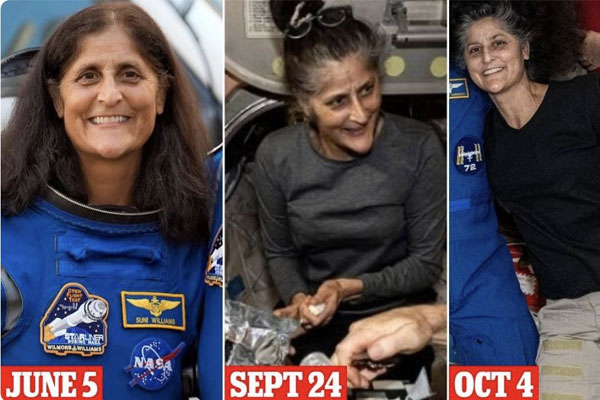 Nữ phi hành gia Mỹ mắc kẹt trên trạm vũ trụ bị sụt cân, chỉ còn da bọc xương-1