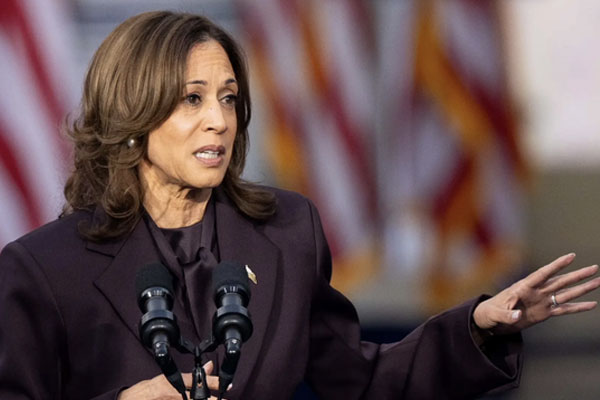 Giải mã trang phục bà Harris mặc trong bài phát biểu thừa nhận thất bại-1