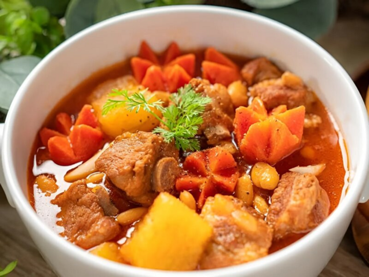 Cách làm bò nấu đậu thơm ngon đơn giản-1