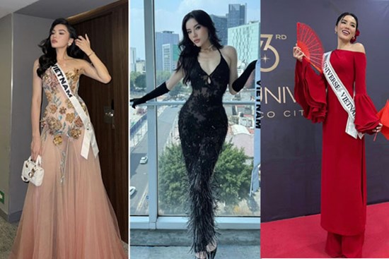 Soi loạt váy áo từ 'bánh bèo' đến 'hở bạo' của Kỳ Duyên