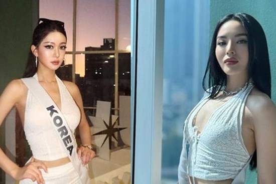 Miss Universe 2024: Hoa hậu Kỳ Duyên mặc trùng đồ với người đẹp Hàn Quốc