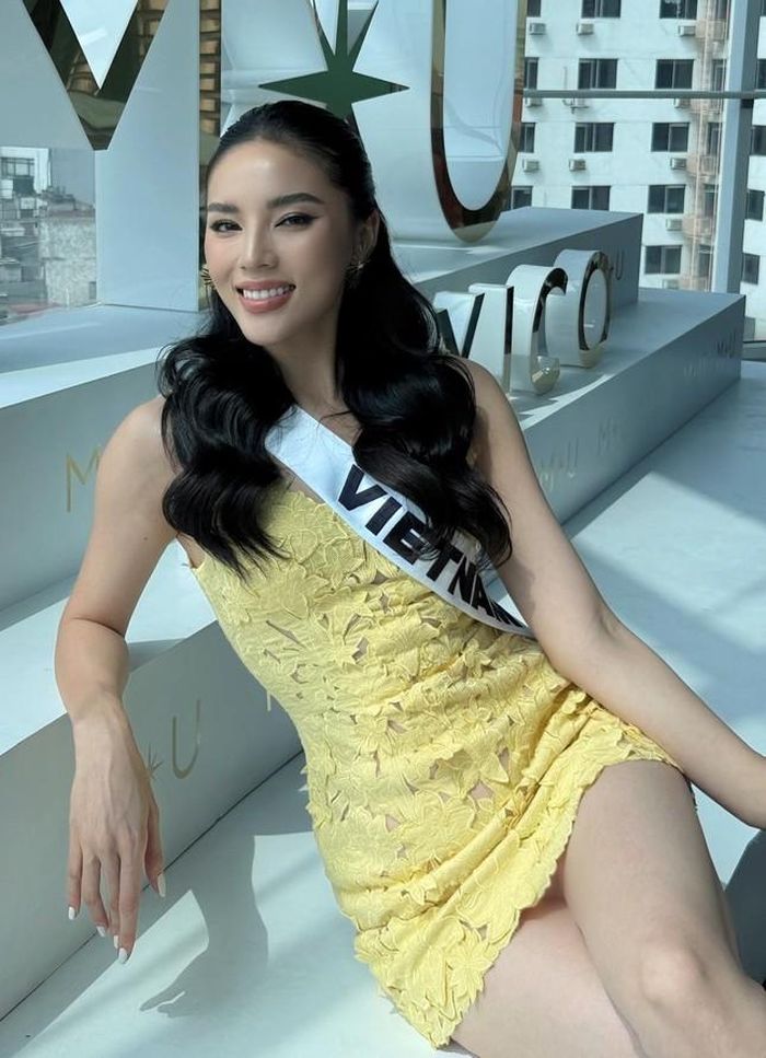 Miss Universe 2024: Hoa hậu Kỳ Duyên mặc trùng đồ với người đẹp Hàn Quốc-2