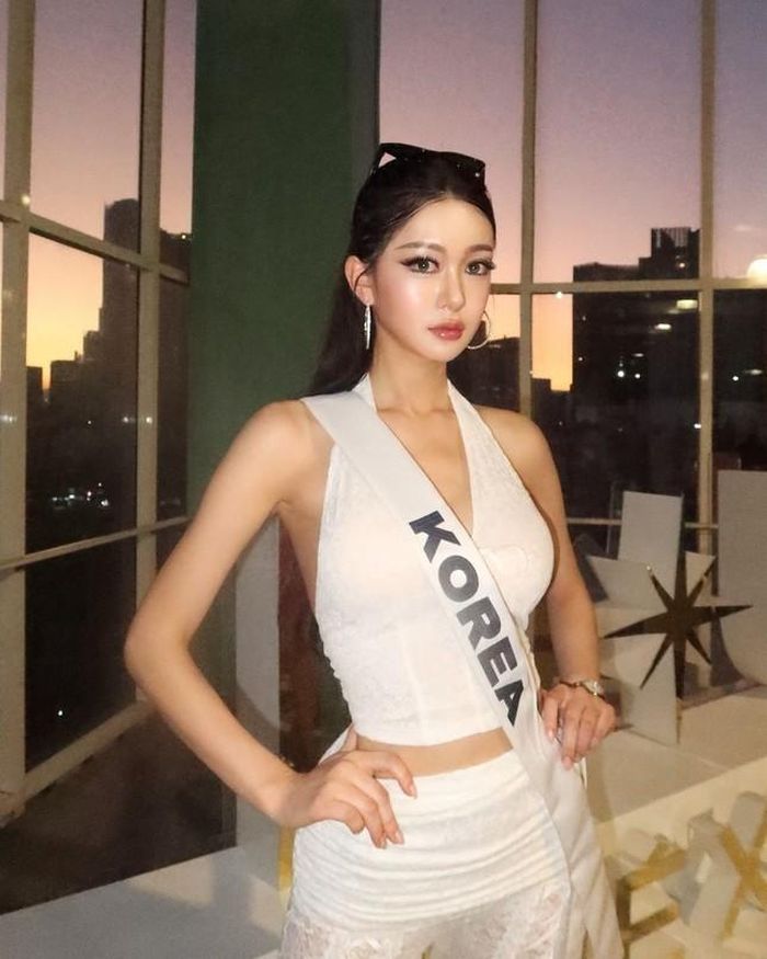 Miss Universe 2024: Hoa hậu Kỳ Duyên mặc trùng đồ với người đẹp Hàn Quốc-8