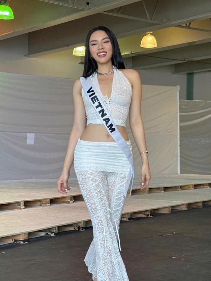 Càng về gần chặng cuối Miss Universe 2024, Kỳ Duyên càng diện đồ táo bạo hơn-3