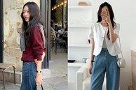 10 cách mặc quần jeans ống rộng đẹp từ giờ đến hết mùa đông