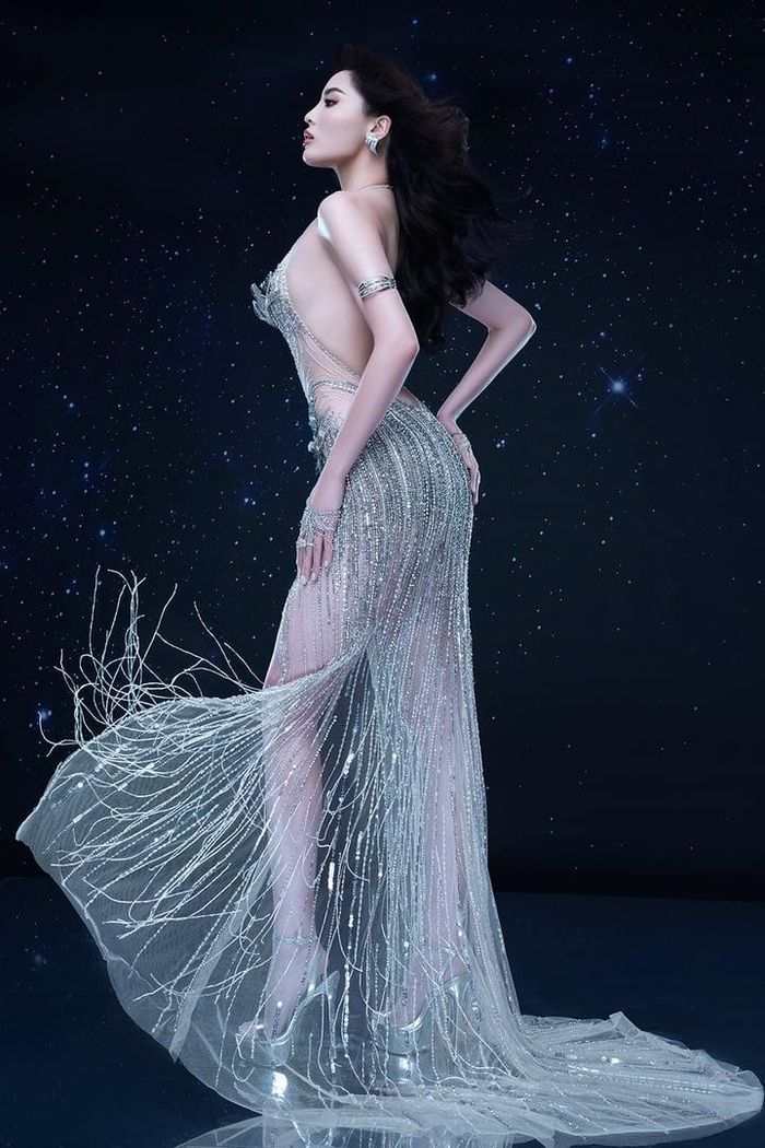 Kỳ Duyên tiết lộ 2 chiếc đầm dạ hội trình diễn tại chung kết Miss Universe 2024-6