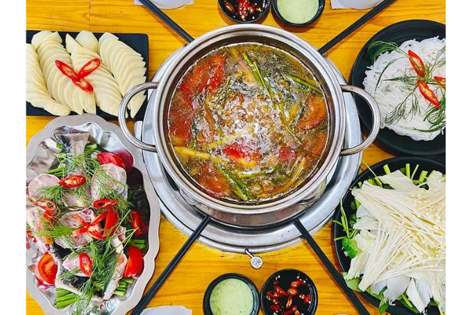 Cách làm món cá trắm nhúng mẻ thơm ngon-1
