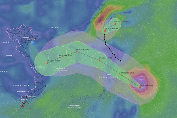 Philippines sơ tán 255.000 người khi siêu bão Man-yi chuẩn bị đổ bộ-2