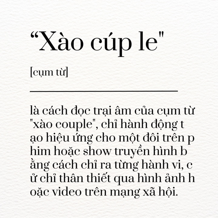 Xào cúp le là gì mà gây sốt mạng xã hội?-2