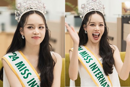 Lý do Miss International 2024 Thanh Thủy mang bộ mặt trắng bệch xuống máy bay