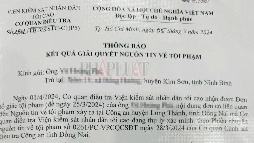 Vụ tử vong ở Công an huyện Long Thành: Bắt tạm giam cựu Trung uý Lưu Quang Trung-1