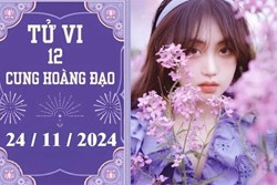 Tử vi 12 cung hoàng đạo ngày 24/11: Bạch Dương thuận lợi, Nhân Mã phát triển