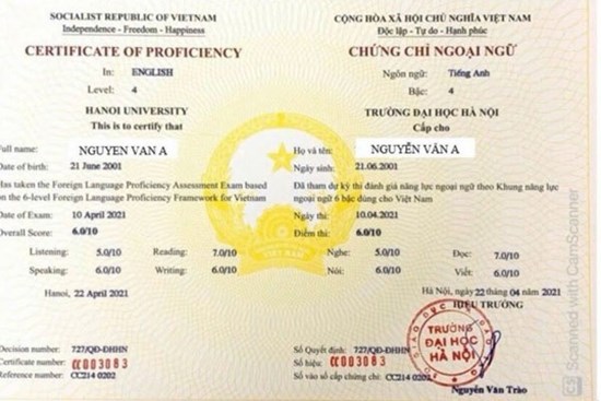 Chụp ảnh thí sinh làm bài thi để chống thi thay, thi hộ