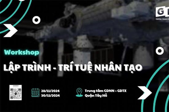 Khám phá thế giới công nghệ  tại workshop