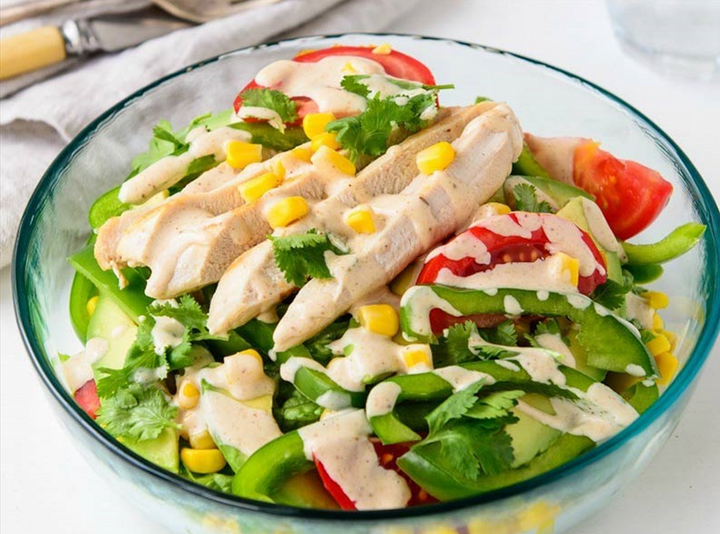 Cách làm salad ức gà thơm ngon đơn giản-1